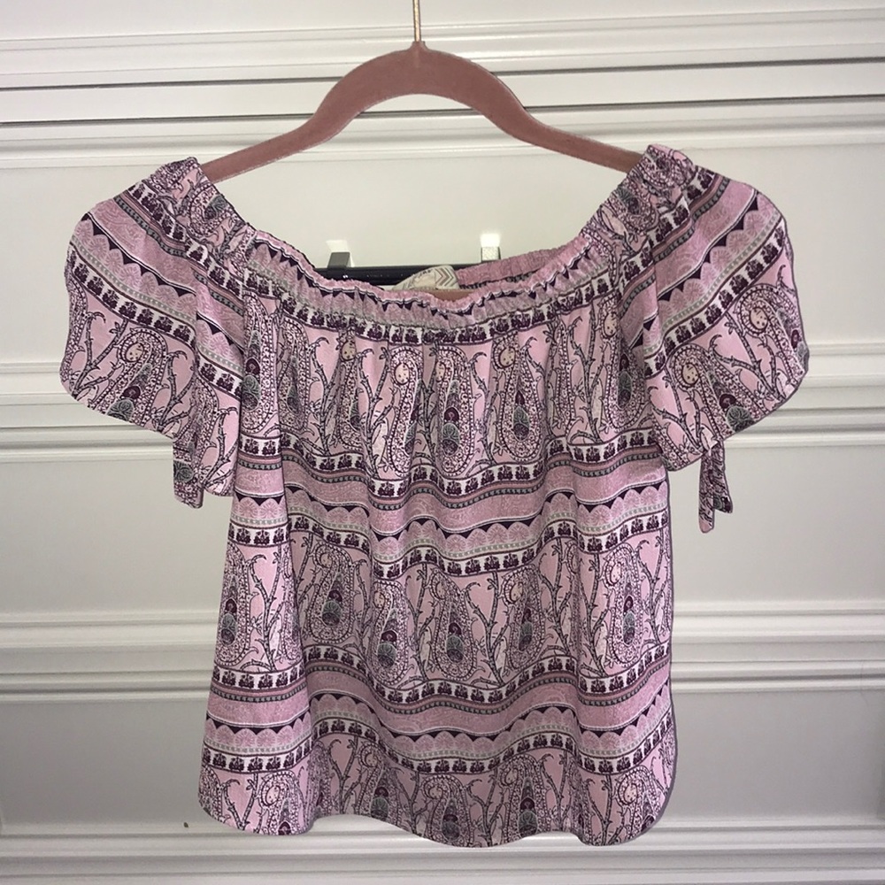 Off the shoulder shirt